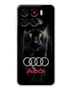 Чехол для ZTE Blade A56 с картинкой «Пантера и Audi» Чехол для ZTE Blade A56 с картинкой «Пантера и Audi»