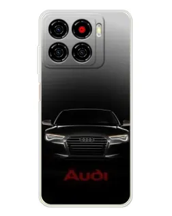 Чехол для ZTE Blade A56 с картинкой «Audi — градиентный контур» Чехол для ZTE Blade A56 с картинкой «Audi — градиентный контур»