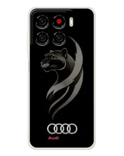 Чехол для ZTE Blade A56 с картинкой «Графика — пантера и Audi» Чехол для ZTE Blade A56 с картинкой «Графика — пантера и Audi»