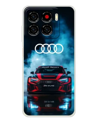 Чехол для ZTE Blade A56 с картинкой «Audi Sport — неон» Чехол для ZTE Blade A56 с картинкой «Audi Sport — неон»