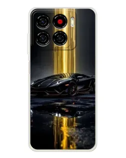 Чохол для ZTE Blade A56 з картинкою «Нічний Lamborghini драйв»