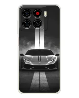 Чохол для ZTE Blade A56 з картинкою «Lamborghini симетрія доріг»