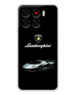 Чохол для ZTE Blade A56 з картинкою «Логотип Lamborghini класика»