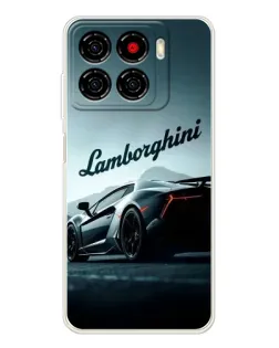 Чохол для ZTE Blade A56 з картинкою «Класичний Lamborghini надпис»