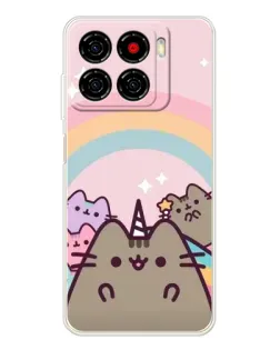 Чехол для ZTE Blade A56 с картинкой «Единорог Pusheen» Чехол для ZTE Blade A56 с картинкой «Единорог Pusheen»