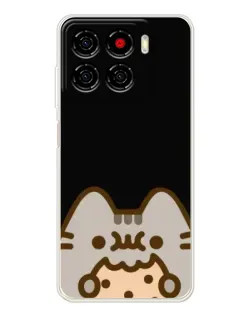 Чехол для ZTE Blade A56 с картинкой «Пушин на черном» Чехол для ZTE Blade A56 с картинкой «Пушин на черном»