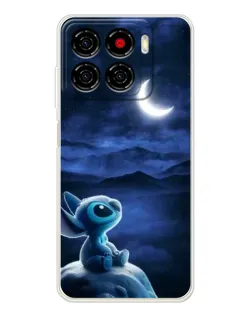 Чехол для ZTE Blade A56 с картинкой «Лунная ночь Стича»