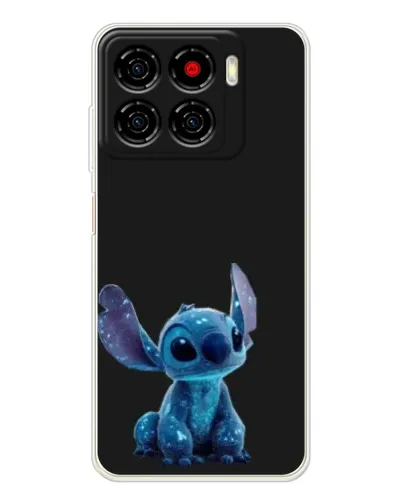 Чехол для ZTE Blade A56 с картинкой «Стич на черном» Чехол для ZTE Blade A56 с картинкой «Стич на черном»