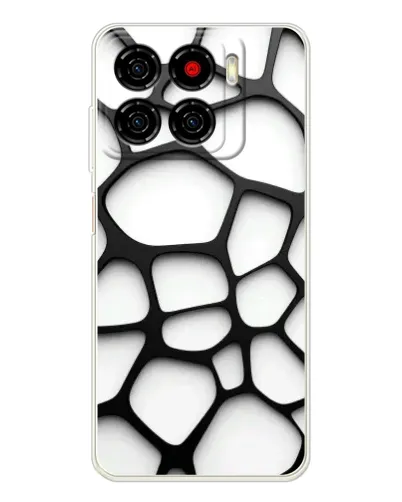Чехол для ZTE Blade A56 с картинкой «Белая объемная сетка» Чехол для ZTE Blade A56 с картинкой «Белая объемная сетка»