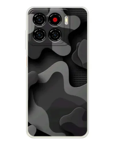 Чехол для ZTE Blade A56 с картинкой «Темный абстрактный камуфляж» Чехол для ZTE Blade A56 с картинкой «Темный абстрактный камуфляж»