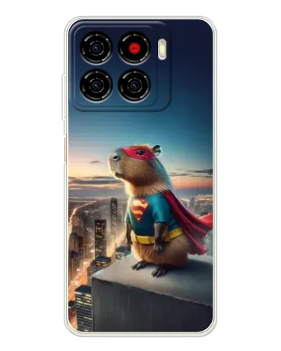 Чехол для ZTE Blade A56 с картинкой «Капи-мен супергерой» Чехол для ZTE Blade A56 с картинкой «Капи-мен супергерой»