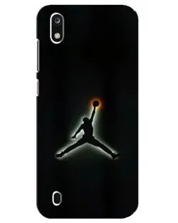 Чехол для ZTE Blade A7 (2019) с картинкой «Jordan Gradient Logo»