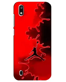 Чехол для ZTE Blade A7 (2019) с картинкой «Jordan Red Smoke»