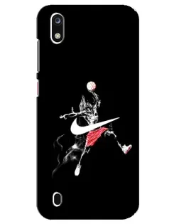 Чехол для ZTE Blade A7 (2019) с картинкой «Jordan Jumpman»