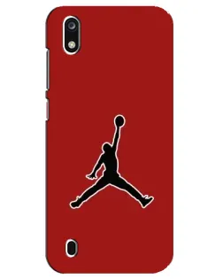 Чехол для ZTE Blade A7 (2019) с картинкой «Jordan Red Back»