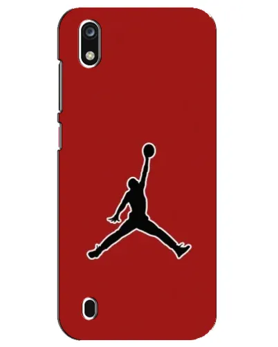 Чехол для ZTE Blade A7 (2019) с картинкой «Jordan Red Back»