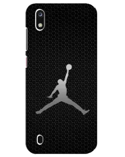 Чехол для ZTE Blade A7 (2019) с картинкой «Jordan Dark Carbon»