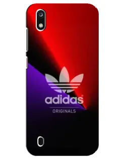 Чехол для ZTE Blade A7 (2019) с картинкой «Adidas Red Neon»