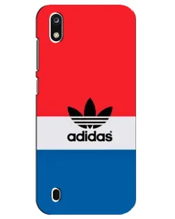 Чехол для ZTE Blade A7 (2019) с картинкой «Ретро блоки Adidas» Чехол для ZTE Blade A7 (2019) с картинкой «Ретро блоки Adidas»