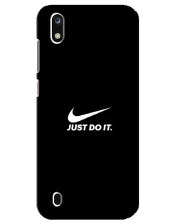Чехол для ZTE Blade A7 (2019) с картинкой «Минимализм от Nike»