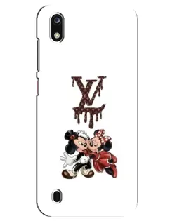Чехол для ZTE Blade A7 (2019) с картинкой «LV и Микки Маус» Чехол для ZTE Blade A7 (2019) с картинкой «LV и Микки Маус»