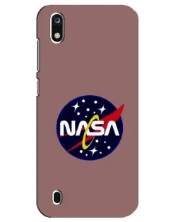 Чехол для ZTE Blade A7 (2019) с картинкой «NASA — ретро космос» Чехол для ZTE Blade A7 (2019) с картинкой «NASA — ретро космос»