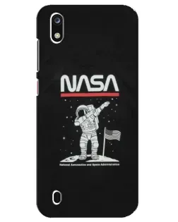 Чехол для ZTE Blade A7 (2019) с картинкой «NASA — шагаем по Луне» Чехол для ZTE Blade A7 (2019) с картинкой «NASA — шагаем по Луне»