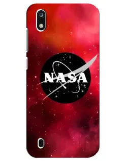 Чехол для ZTE Blade A7 (2019) с картинкой «NASA — красная туманность»