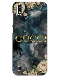 Чехол для ZTE Blade A7 (2019) с картинкой «Абстрактные цветы Gucci»