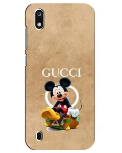 Чехол для ZTE Blade A7 (2019) с картинкой «Микки Маус Gucci — крафт»