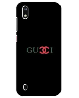 Чехол для ZTE Blade A7 (2019) с картинкой «Gucci — красный градиент»