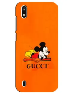 Чехол для ZTE Blade A7 (2019) с картинкой «Микки Маус Gucci — оранж» Чехол для ZTE Blade A7 (2019) с картинкой «Микки Маус Gucci — оранж»