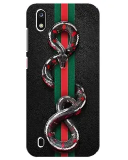 Чехол для ZTE Blade A7 (2019) с картинкой «Gucci — змея на полосе» Чехол для ZTE Blade A7 (2019) с картинкой «Gucci — змея на полосе»