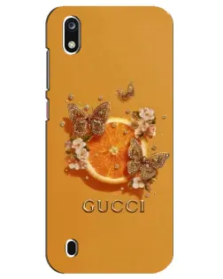 Чехол для ZTE Blade A7 (2019) с картинкой «Gucci — золотые бабочки» Чехол для ZTE Blade A7 (2019) с картинкой «Gucci — золотые бабочки»