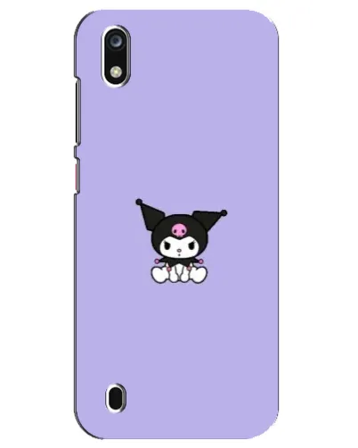 Чехол для ZTE Blade A7 (2019) с картинкой «Kuromi — фиолетовый минимализм»