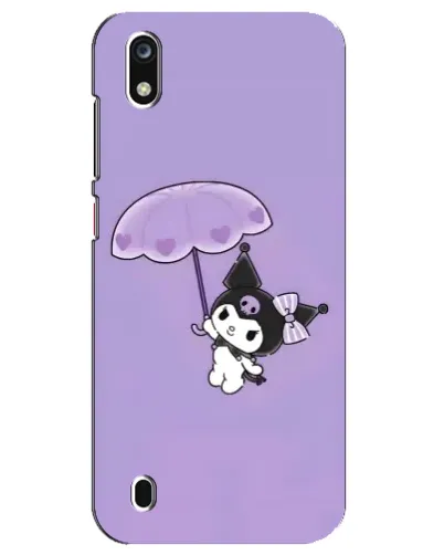 Чехол для ZTE Blade A7 (2019) с картинкой «Kuromi с зонтиком»
