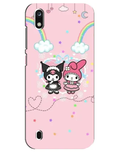 Чехол для ZTE Blade A7 (2019) с картинкой «My Melody и Kuromi»