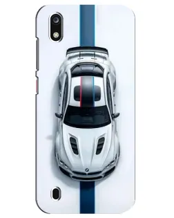 Чехол для ZTE Blade A7 (2019) с картинкой «Вид сверху — BMW M»