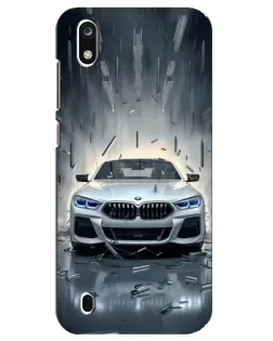 Чехол для ZTE Blade A7 (2019) с картинкой «BMW в свете фар»