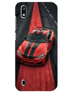 Чехол для ZTE Blade A7 (2019) с картинкой «BMW на красной дорожке»