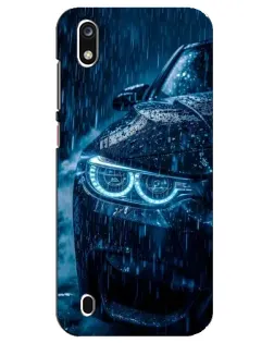 Чехол для ZTE Blade A7 (2019) с картинкой «BMW под дождем»