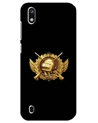 Чехол для ZTE Blade A7 (2019) с картинкой «PUBG — оранжевый градиент»