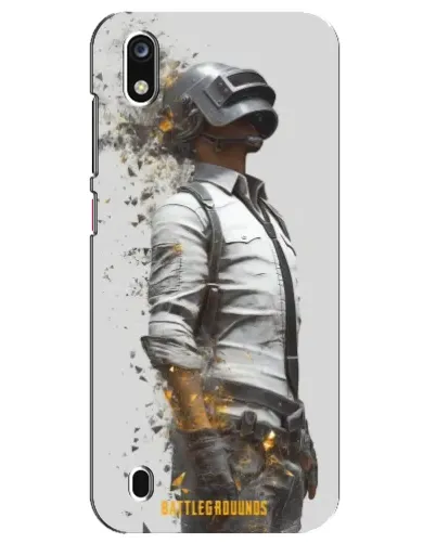 Чехол для ZTE Blade A7 (2019) с картинкой «PUBG — боец в пыли»