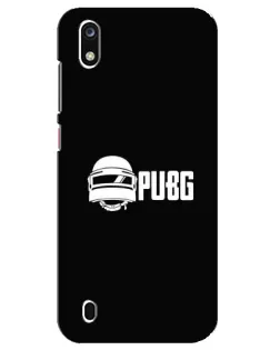 Чехол для ZTE Blade A7 (2019) с картинкой «PUBG — классический лого»
