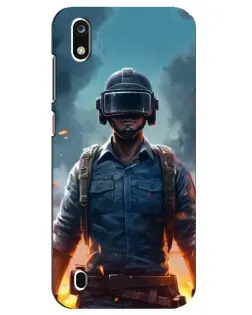 Чехол для ZTE Blade A7 (2019) с картинкой «PUBG — реалистичный герой»