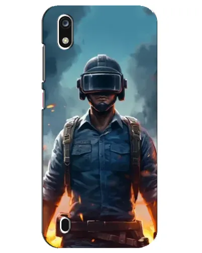 Чехол для ZTE Blade A7 (2019) с картинкой «PUBG — реалистичный герой»