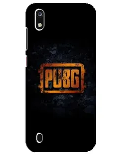 Чехол для ZTE Blade A7 (2019) с картинкой «PUBG — золотой логотип»