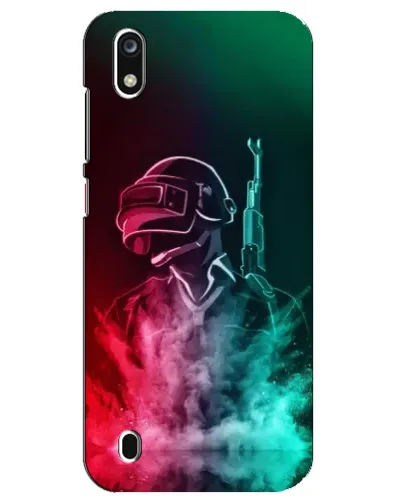 Чехол для ZTE Blade A7 (2019) с картинкой «PUBG — огненный воин»