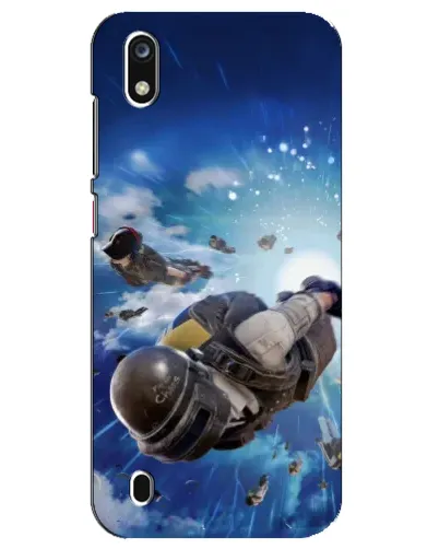 Чехол для ZTE Blade A7 (2019) с картинкой «Десант PUBG — прыжок»