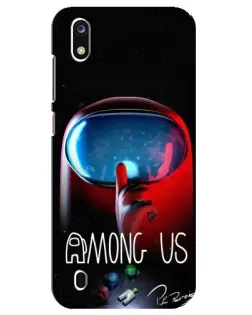 Чехол для ZTE Blade A7 (2019) с картинкой «Красный импостер — макро» Чехол для ZTE Blade A7 (2019) с картинкой «Красный импостер — макро»